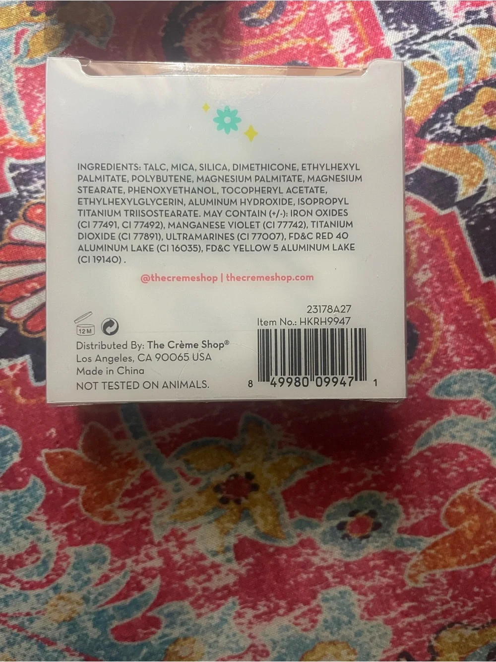 The Crème Shop Hello Kitty BT21 Lovely Dream Palette - Neutral